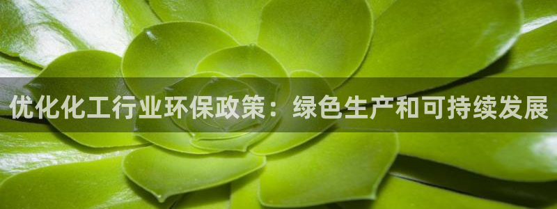 亿万百度百科官网：优化化工行业环保政策：绿色生产和可持续发展
