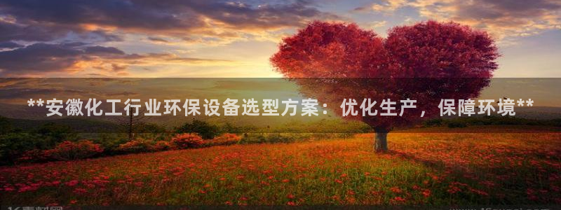 亿万先生mr：**安徽化工行业环保设备选型方案：优化生产，保障环境**