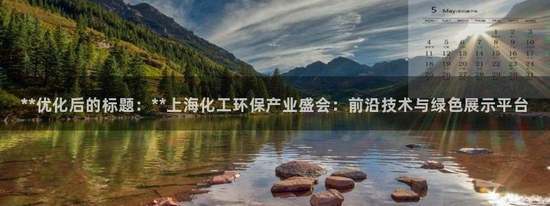 亿万先生手游下载安装：**优化后的标题：**上海化工环保产业盛会：前沿技术与绿色展示平台