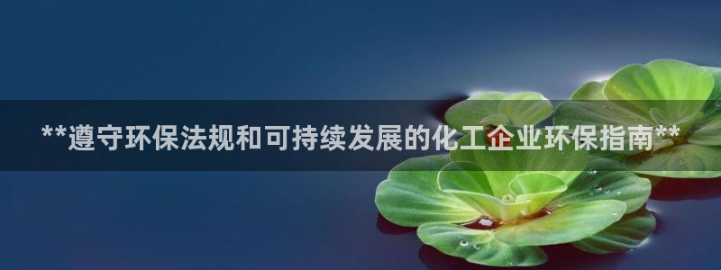 亿万官网字幕组官网下载：**遵守环保法规和可持续发展的化工企业环保指南**