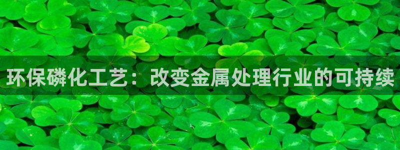 亿万问答：环保磷化工艺：改变金属处理行业的可持续