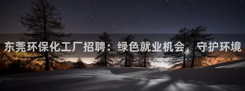 亿万先生官方网站客户端下载安装：东莞环保化工厂招聘：绿色就业机会，守护环境