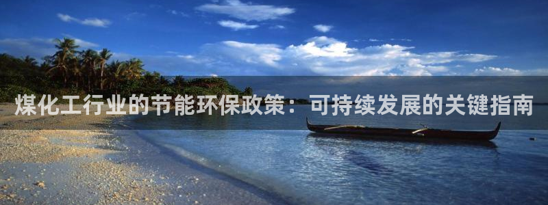 亿万先生官方登录网址：煤化工行业的节能环保政策：可持续发展的关键指南