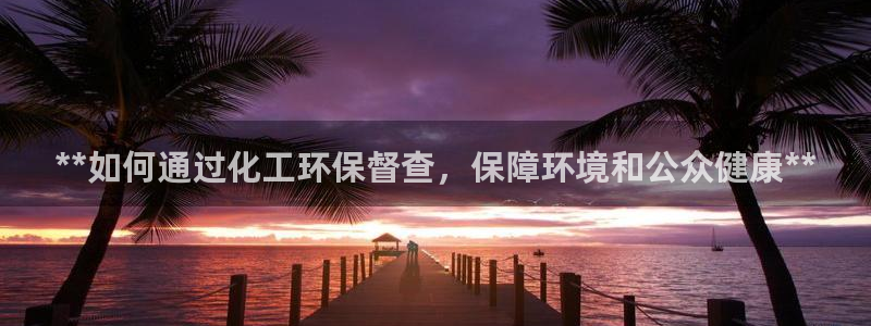 亿万首富手游：**如何通过化工环保督查，保障环境和公众健康**