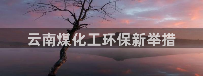 亿万先生是男是女：云南煤化工环保新举措