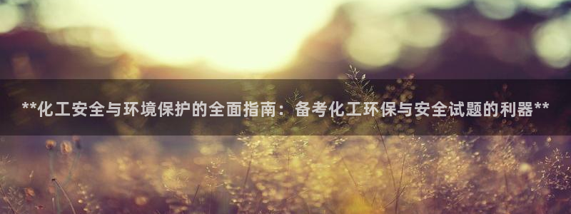 亿万首富手游：**化工安全与环境保护的全面指南：备考化工环保与安全试题的利器**