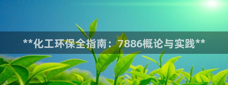 亿万先生：**化工环保全指南：7886概论与实践**