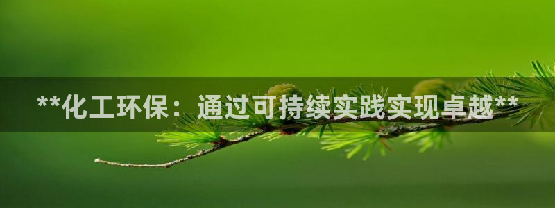 亿万先生官方网站客户端下载安装手机版：**化工环保：通过可持续实践实现卓越**