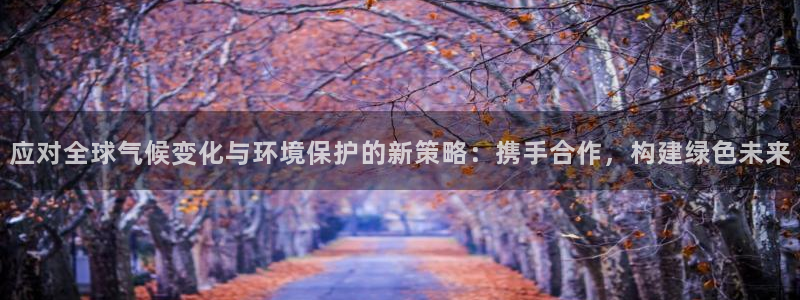 亿万讲什么：应对全球气候变化与环境保护的新策略：携手合作，构建绿色未来