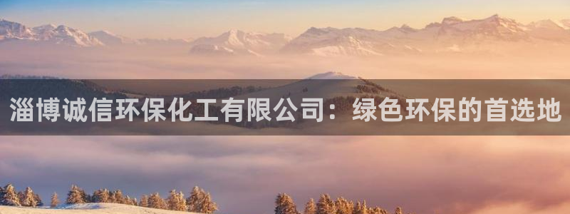 亿万先生007网页登录：淄博诚信环保化工有限公司：绿色环保的首选地