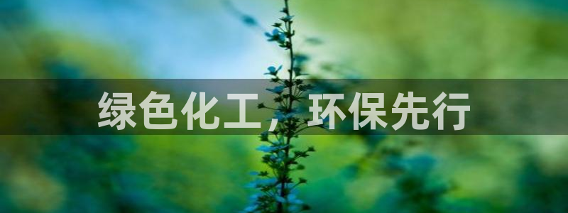 mr8001亿万先生：绿色化工，环保先行