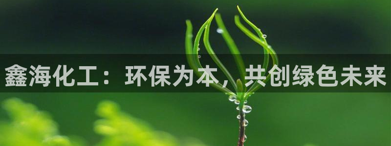 亿万先生007客服：鑫海化工：环保为本，共创绿色未来