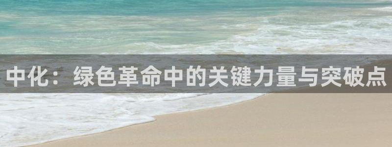 亿万讲了什么：中化：绿色革命中的关键力量与突破点